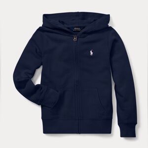 **NEW*** Polo by Ralph Lauren Kids Navy Zip-Up Hoodie Sz M(8-10)